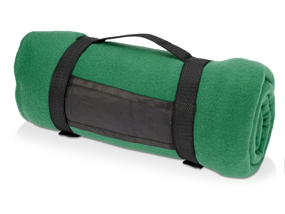 Плед Нежность, зеленый-0