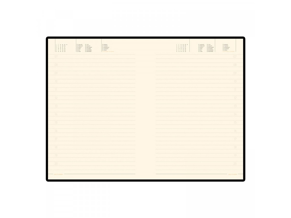 Ежедневник А5 недатированный Megapolis Soft, белый-1