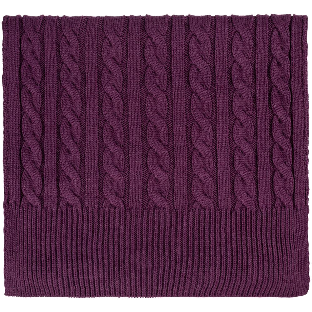 Шарф Heat Trick, баклажановый-2