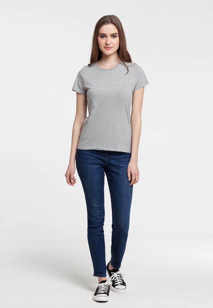 Футболка женская «Подсознательность», серый меланж-5