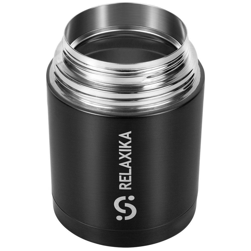 Термос для еды Relaxika 700, черный-2