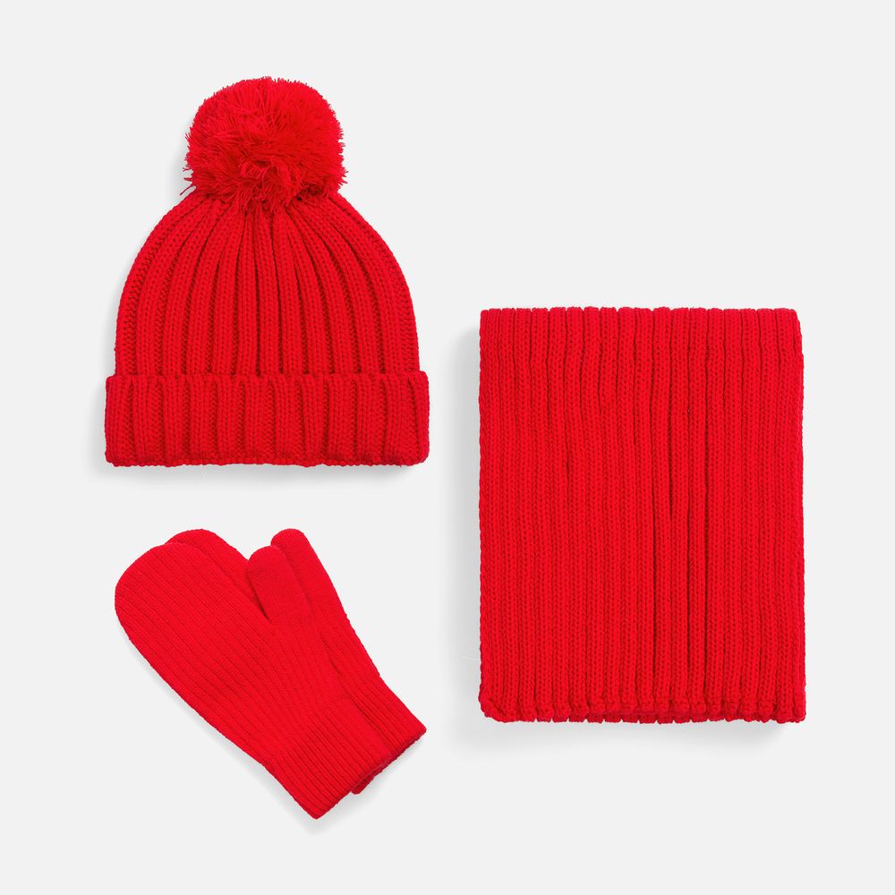 Шапка HappyGo, красная-3