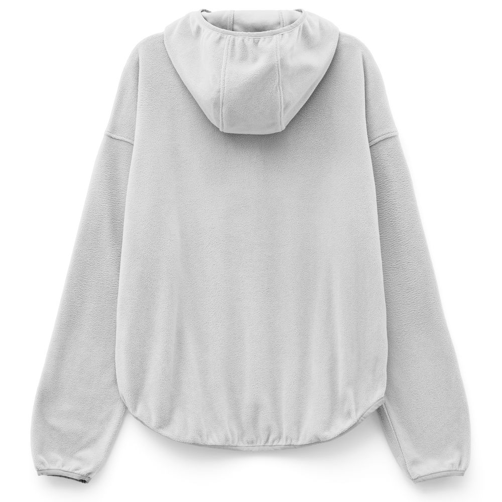 Анорак флисовый унисекс Fliska, светло-серый-1