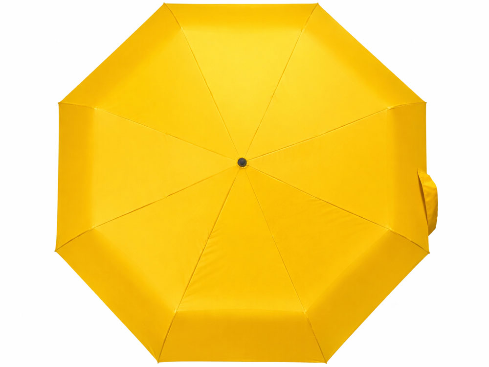 Зонт-автомат складной Кэнопи, желтый-4
