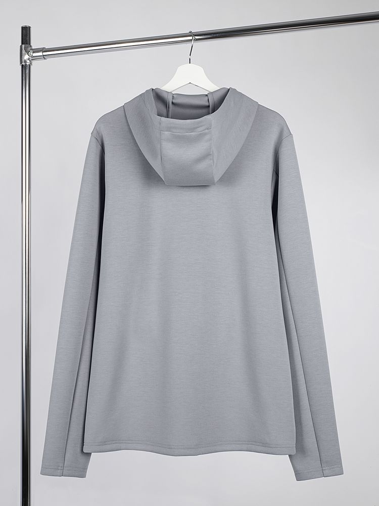 Худи унисекс Begi, серое-1