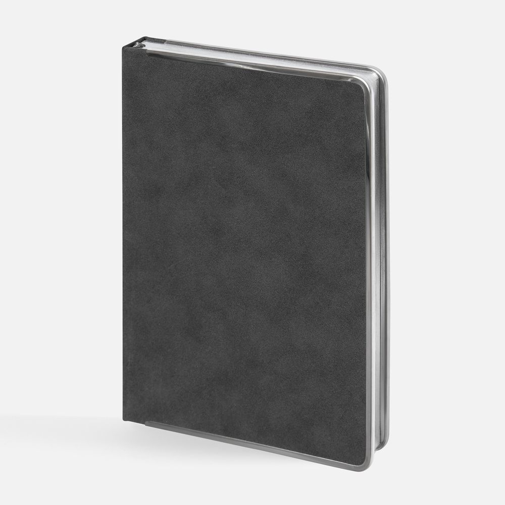 Ежедневник Metal Frame на заказ, датированный, темно-серый-0