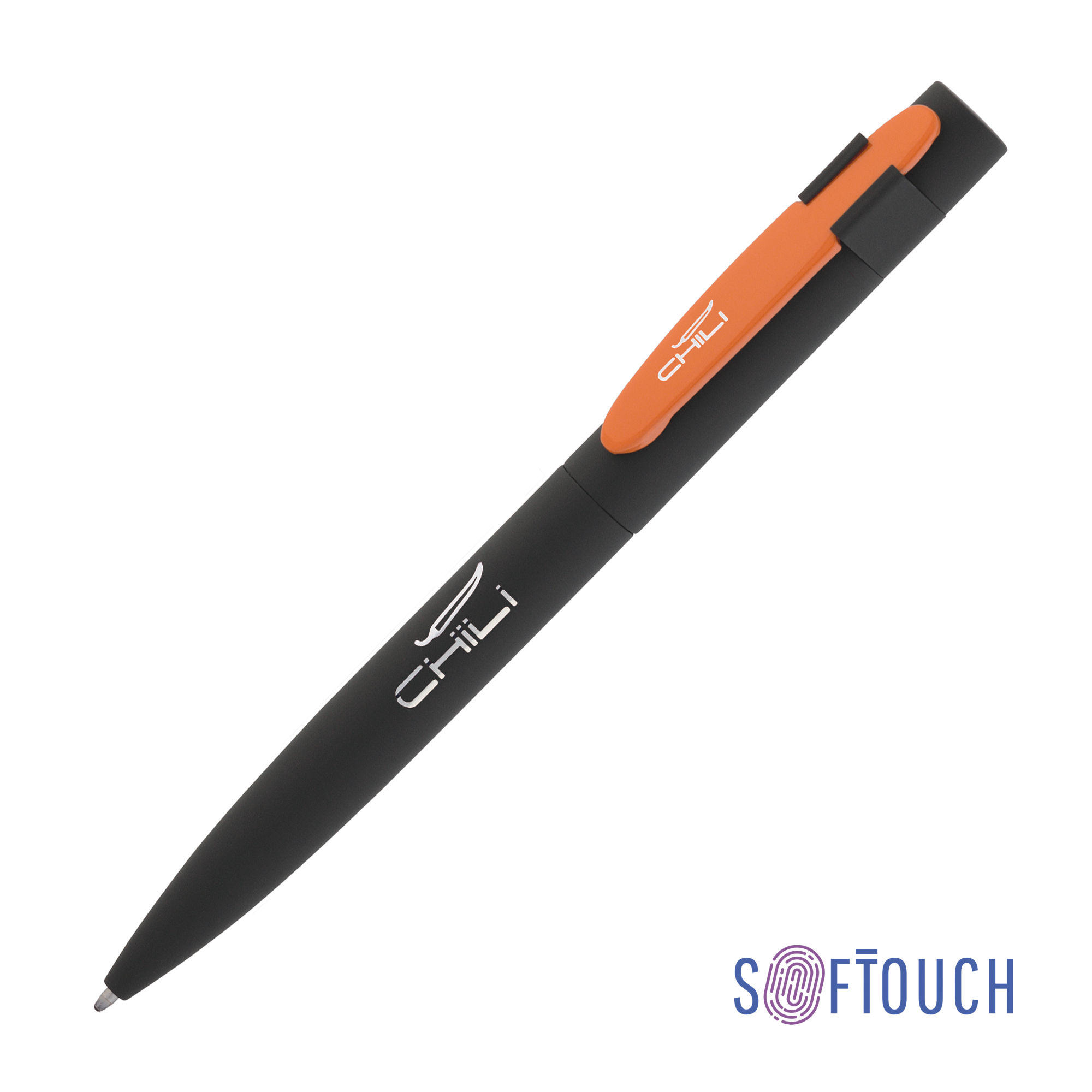 Ручка шариковая "Lip", покрытие soft touch-0