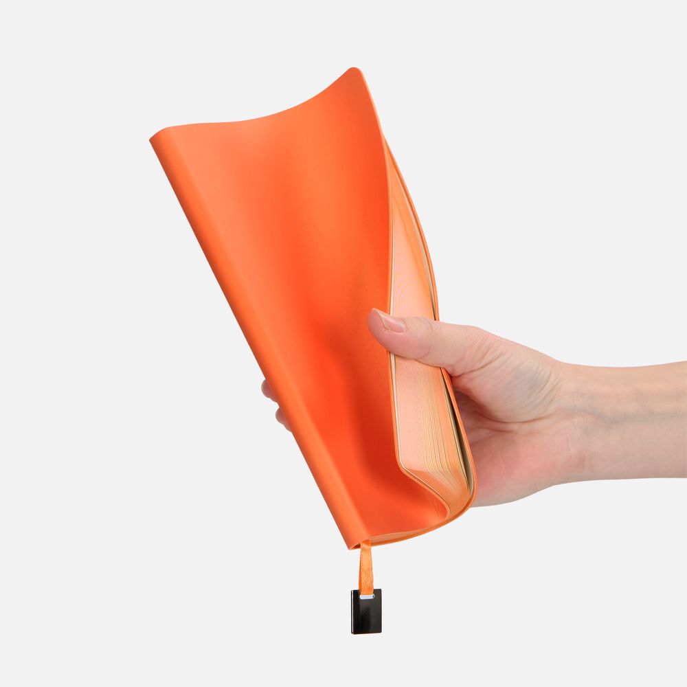 Ежедневник Shall Light, недатированный, оранжевый-4