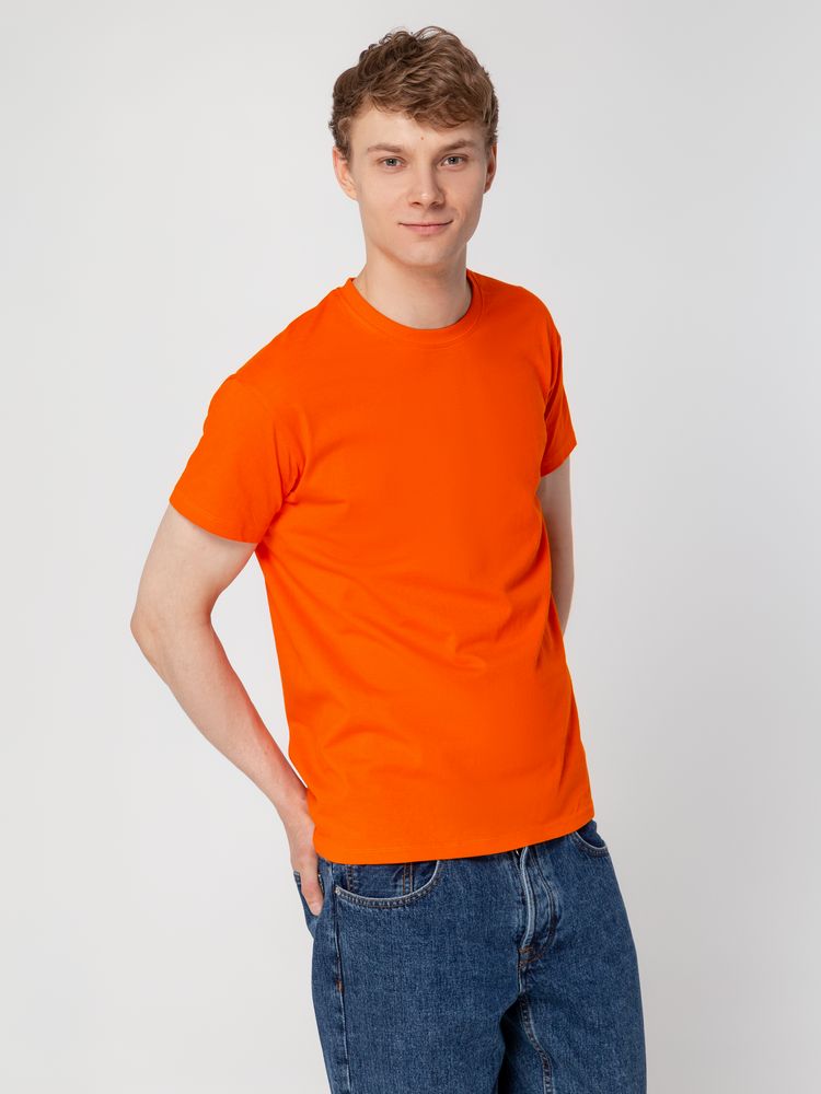Футболка унисекс Regent 150, оранжевая-6