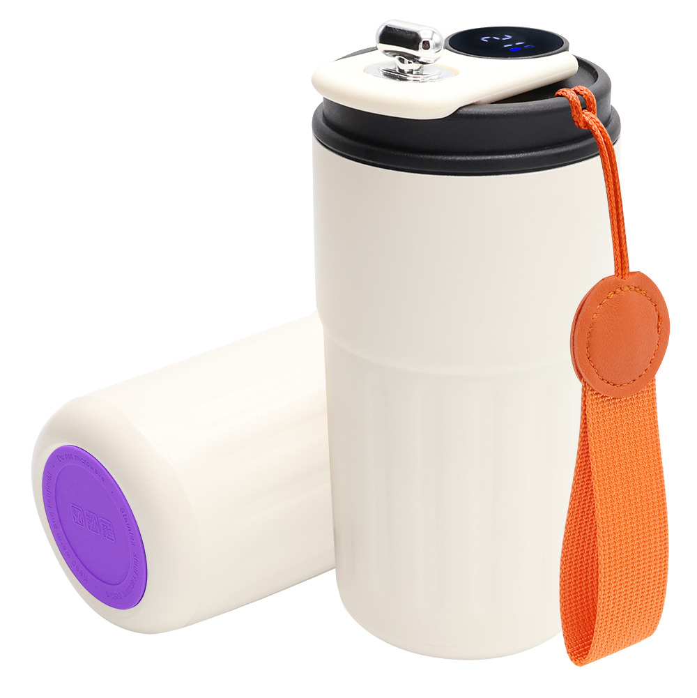 Термокружка Ashly To Go, Белый/Оранжевый/Фиолетовый-0