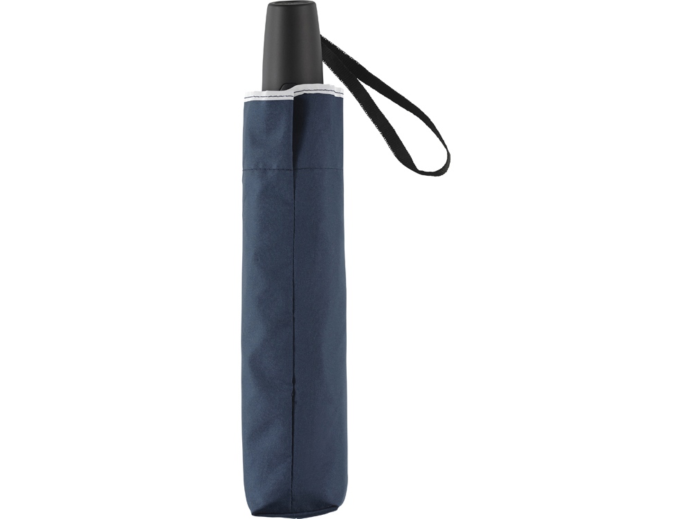 Зонт складной 5477 ColorReflex со светоотражающими клиньями, полуавтомат, черный-12