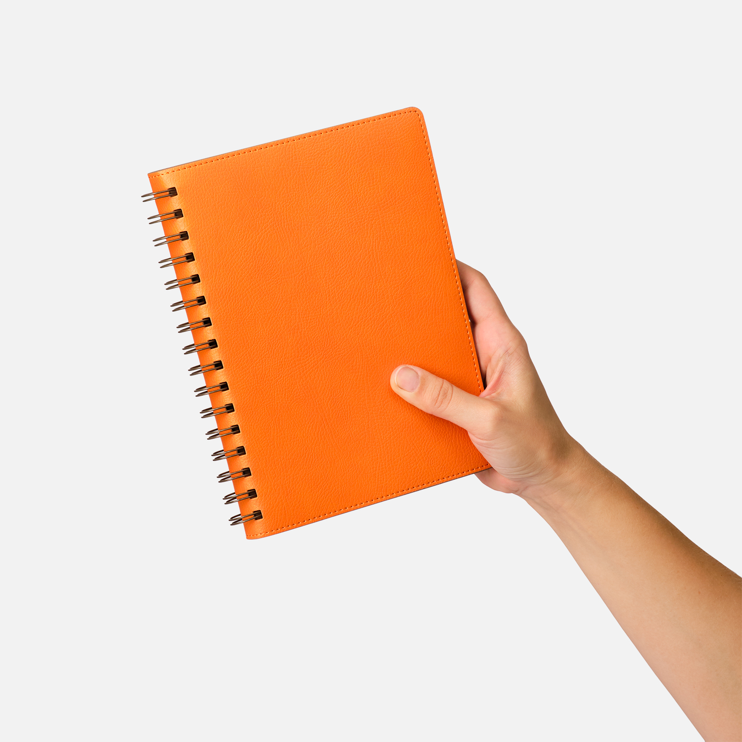 Ежедневник Виста (Vista) недатированный, оранжевый/коричневый-10