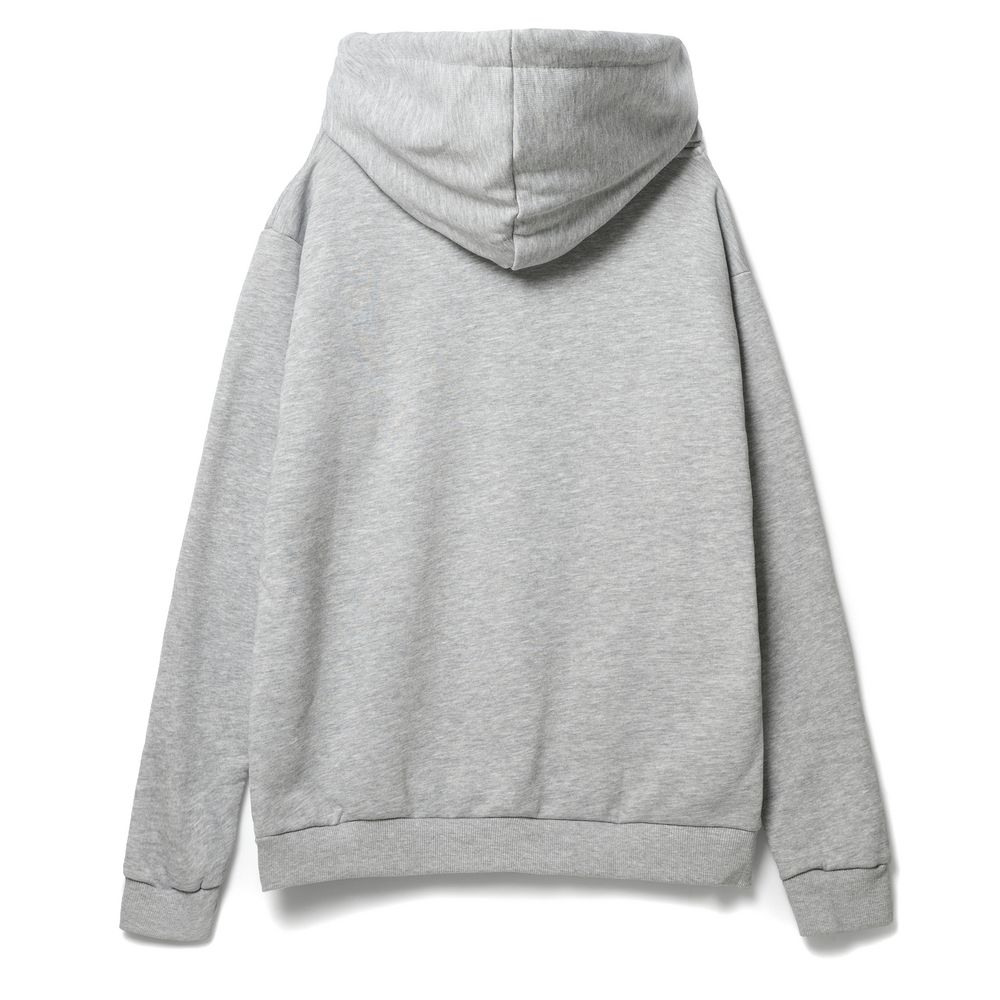 Худи унисекс Tuloksa 280, серый меланж-2