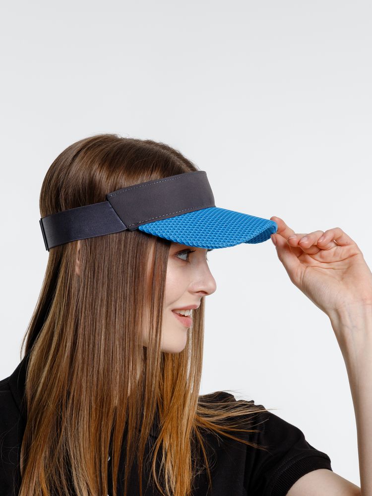 Козырек Grand Slam, темно-серый с синим-5