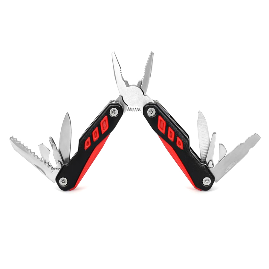 Мультитул Tundra 10 в 1, Красный/Черный-1