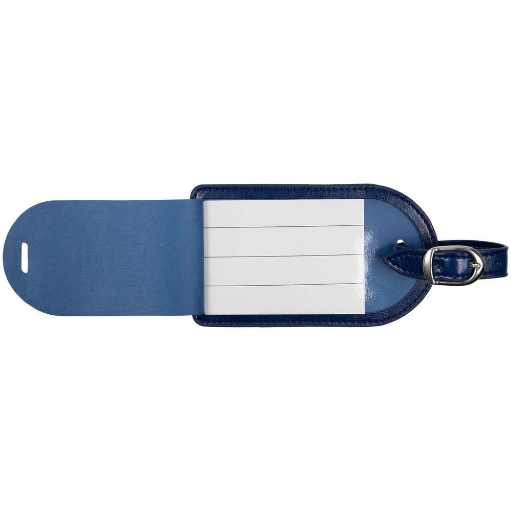 Бирка багажная Nebraska, синяя-1