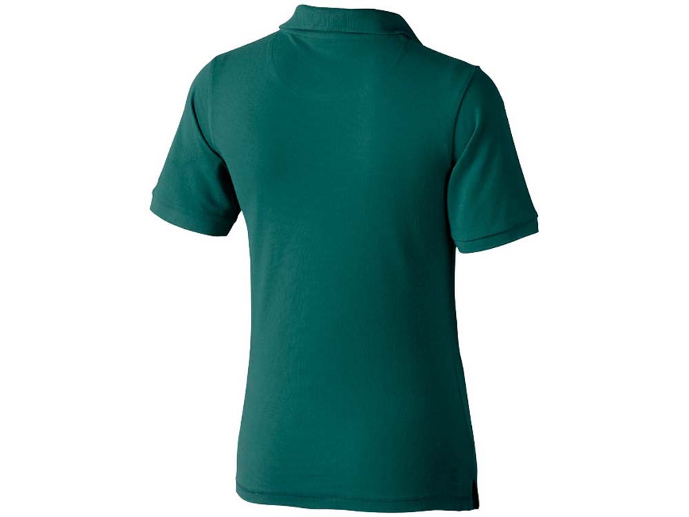 Calgary женская футболка-поло с коротким рукавом, изумрудный-7