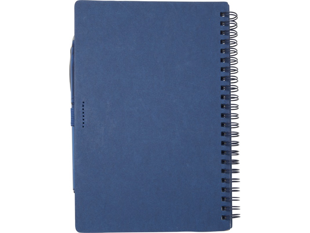 Slate многоразовый набор из блокнота в мягкой обложке и ручки - Темно - синий-2