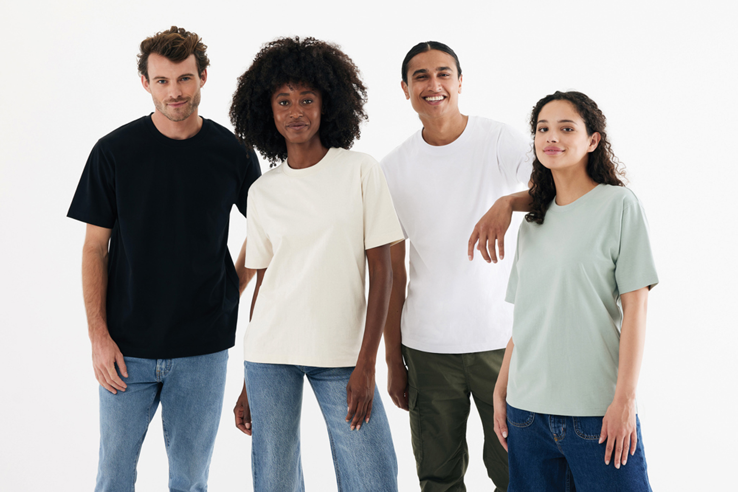 Футболка Iqoniq Nikko из переработанного хлопка, 220 г/м²-15