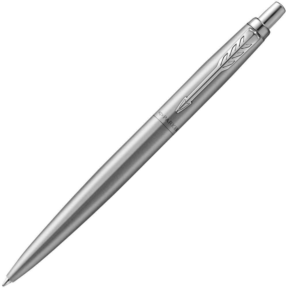 Ручка шариковая Parker Jotter XL Monochrome Grey, серебристая-1