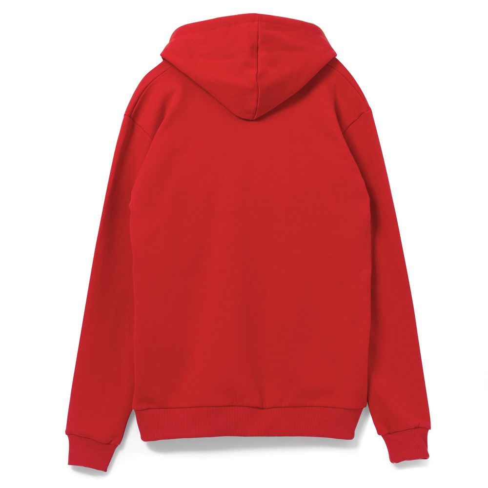 Толстовка на молнии с капюшоном Unit Siverga, красная-1