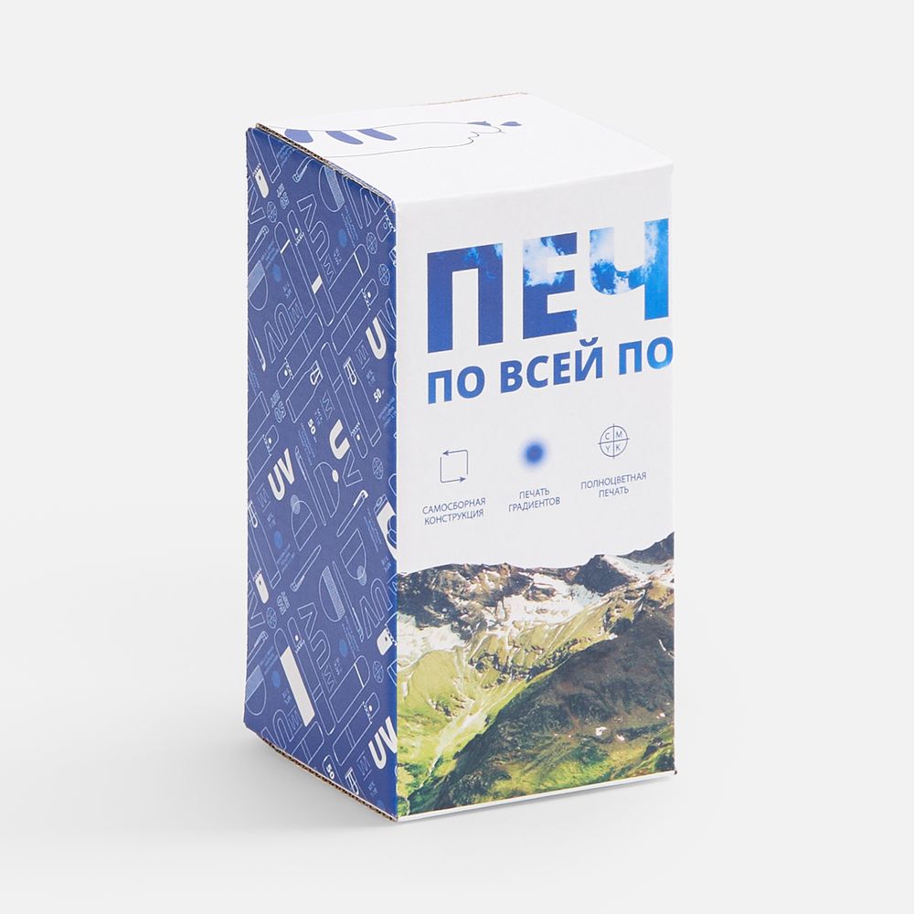Коробка с полноцветной печатью для термостакана Canella-1