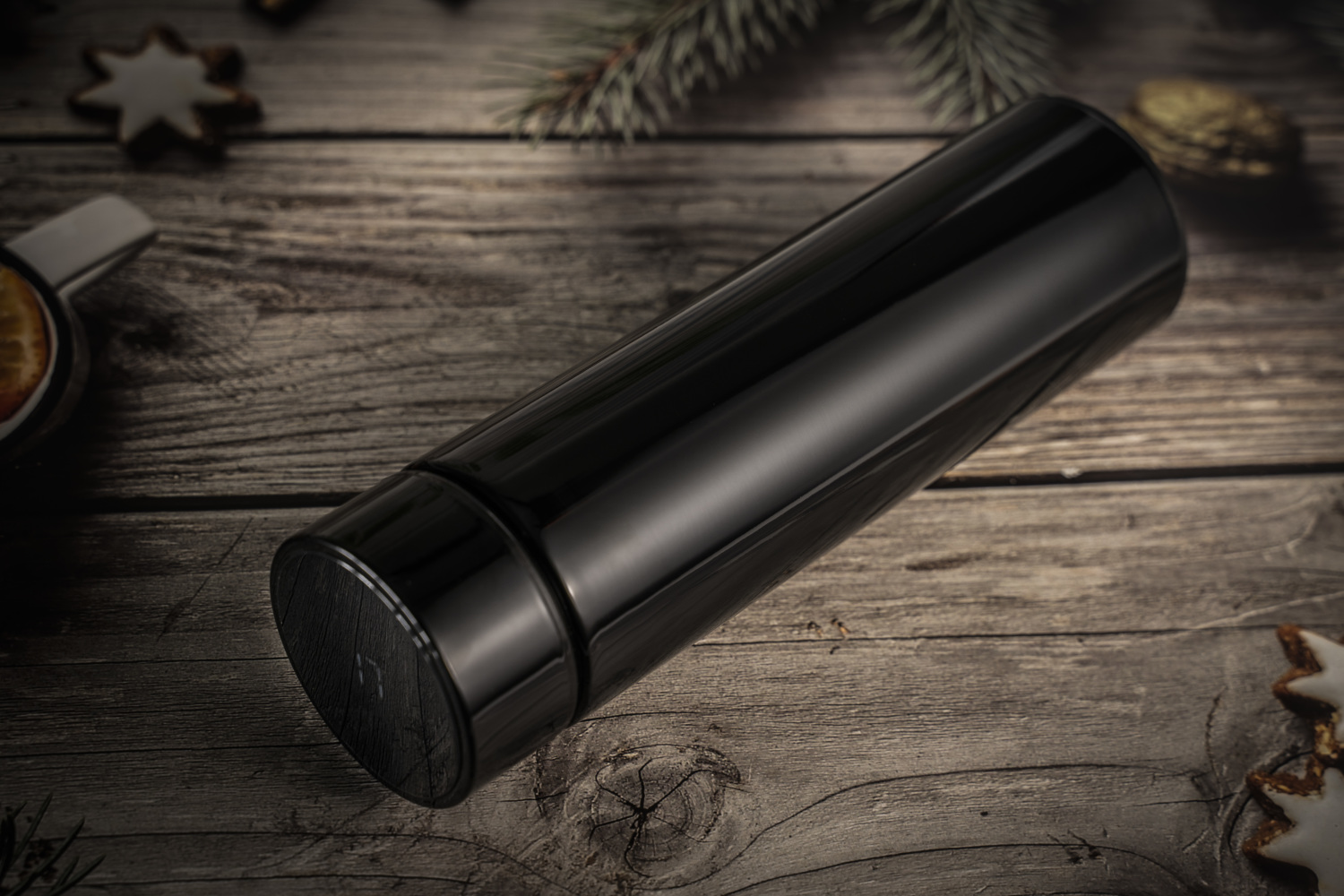 Термос Reactor с датчиком температуры (черный)-4