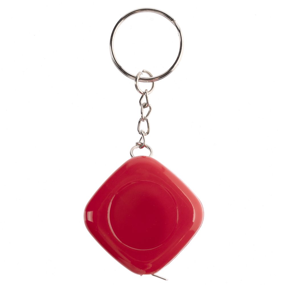 Брелок с рулеткой Metric, красный-2