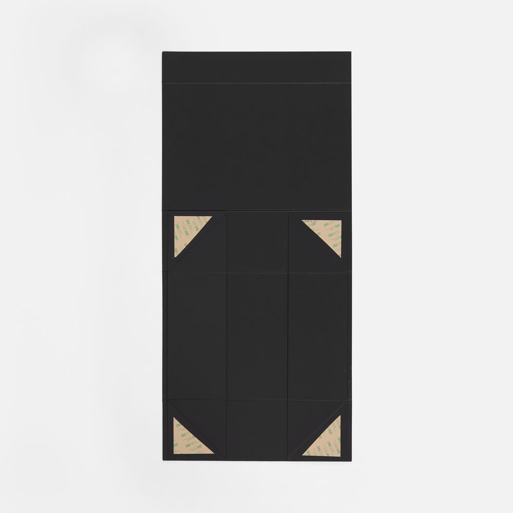 Коробка складная Quadra Fold, черная-5