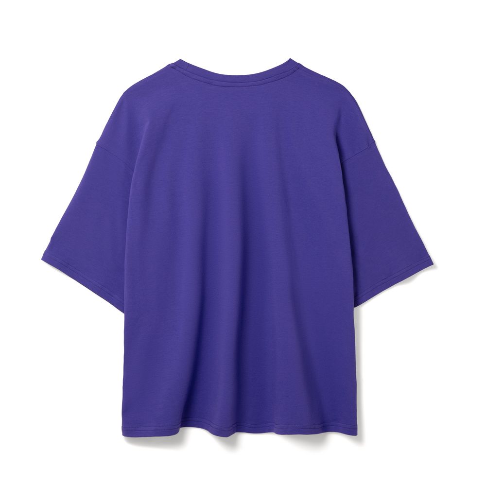 Футболка унисекс оверсайз Street Vibes, фиолетовая-3