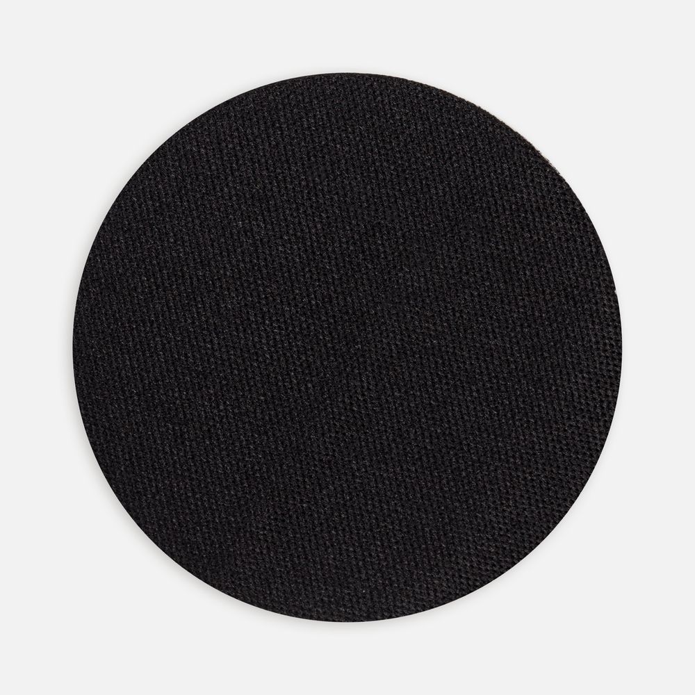 Наклейка тканевая Lunga Round, M, черная-1