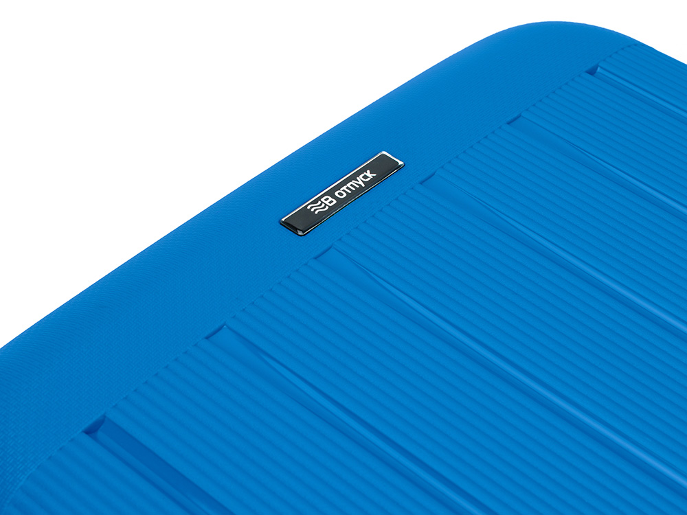 Чемодан TORBER В Отпуск, ярко-синий, полипропилен, 65,5 х 43,5 х 26 см, 62 л-7