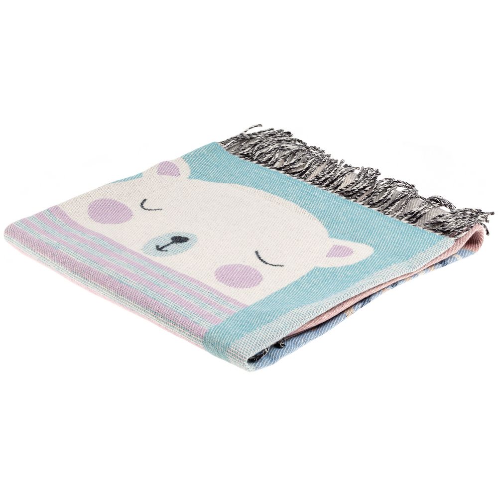 Плед детский Zoo, голубой-1