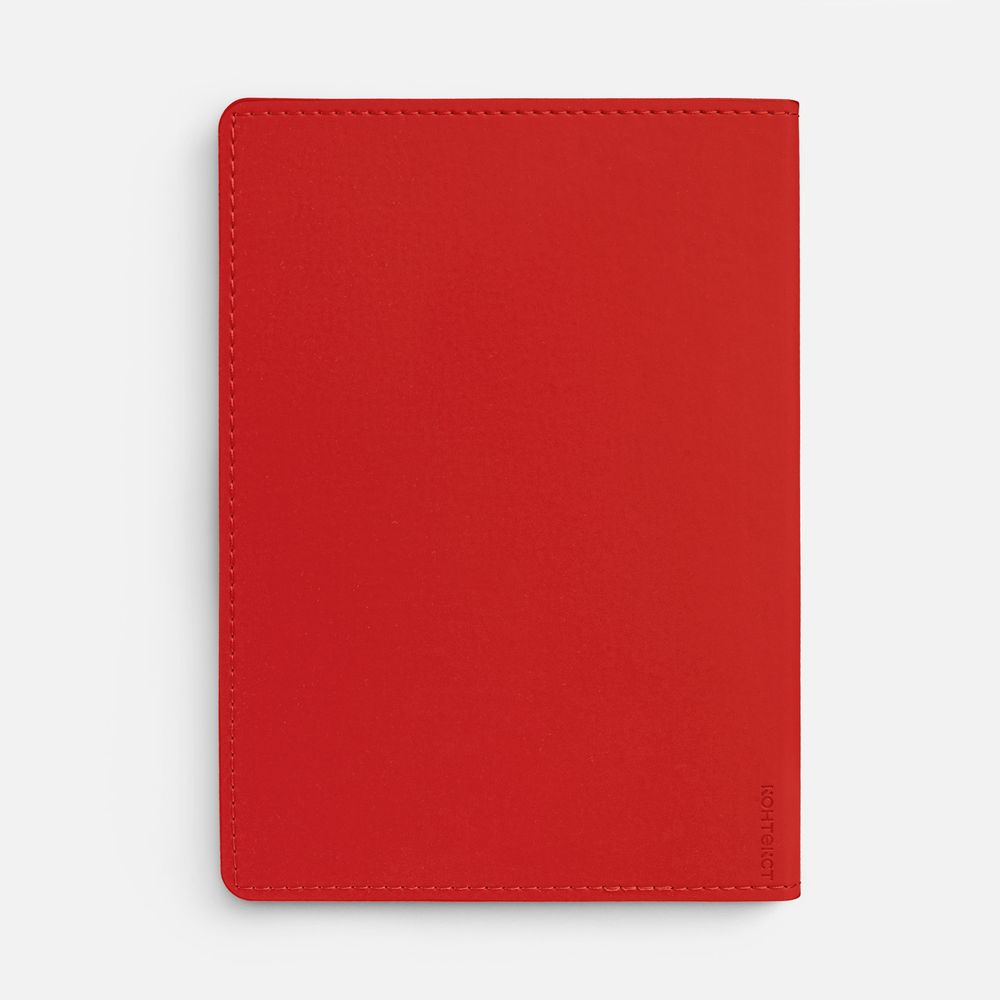 Ежедневник Tact, недатированный, красный-3