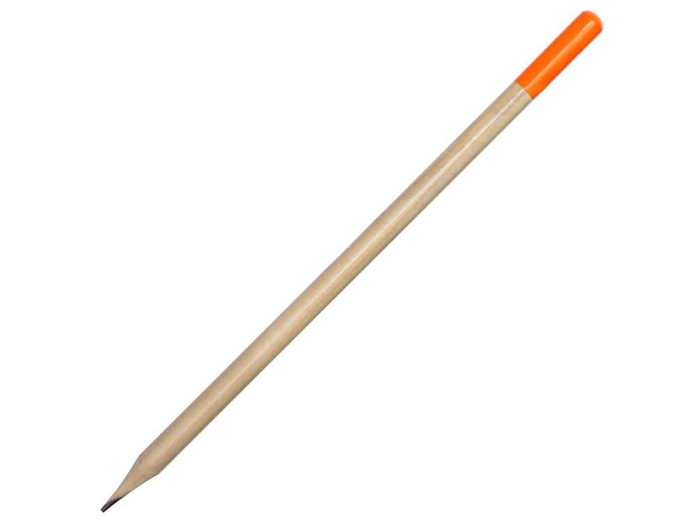 Карандаш Moana, натуральный/оранжевый-0