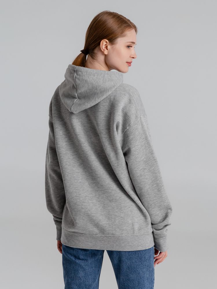 Толстовка с капюшоном Slam 320, серый меланж-6