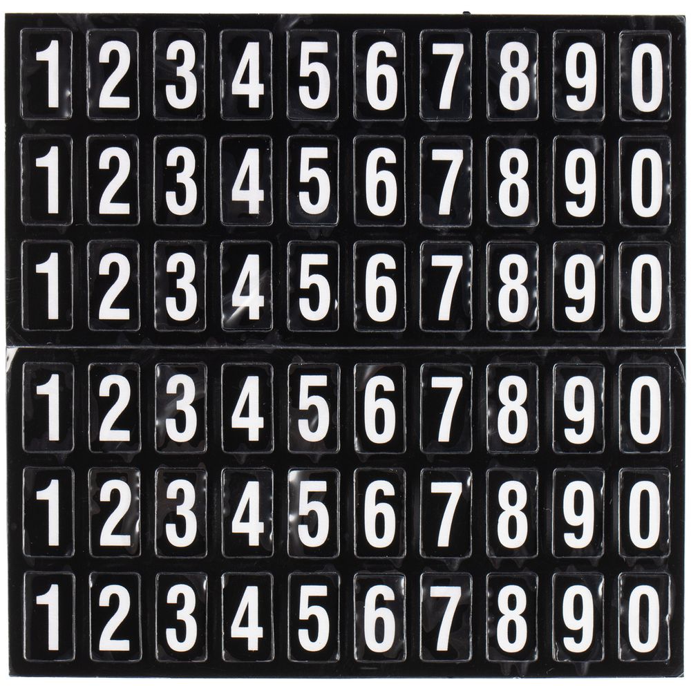 Парковочная визитка Litera Solar, черная-4