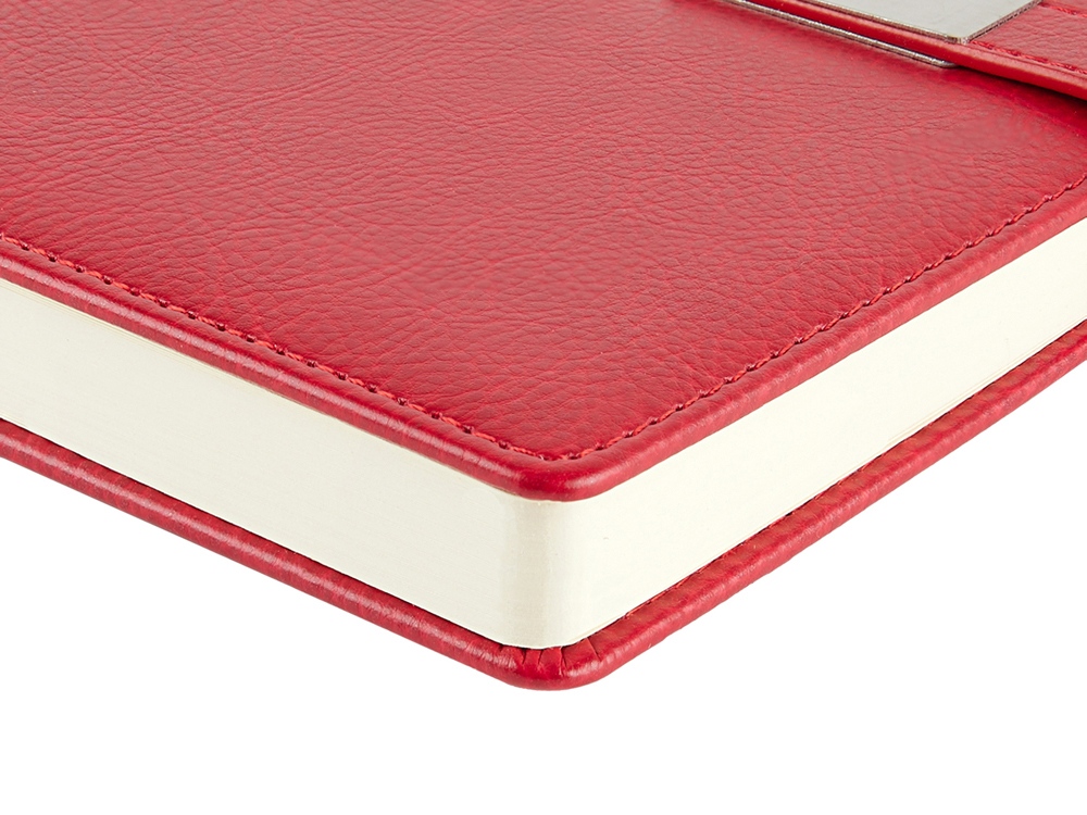 Ежедневник недатированный А5 Verona, красный-4