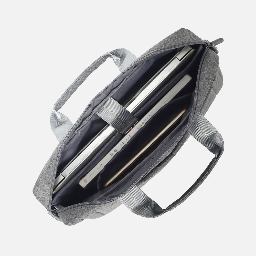 Сумка для ноутбука L225, светло-серая-4