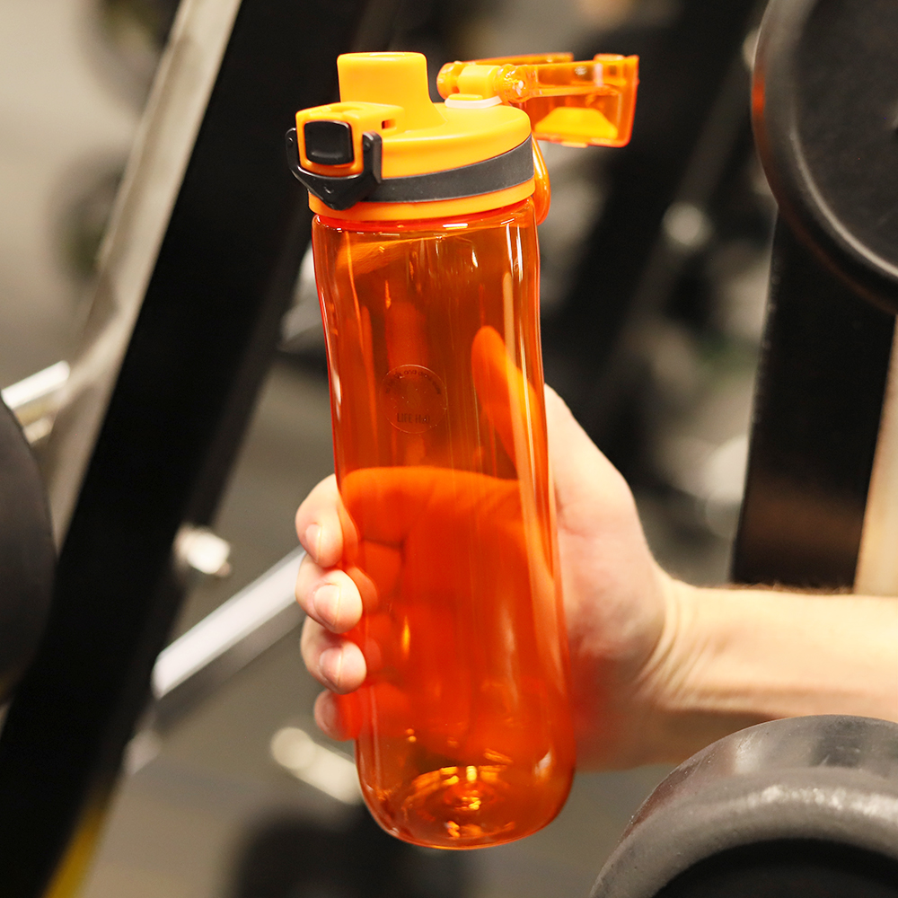 Пластиковая бутылка Verna, Оранжевый-3