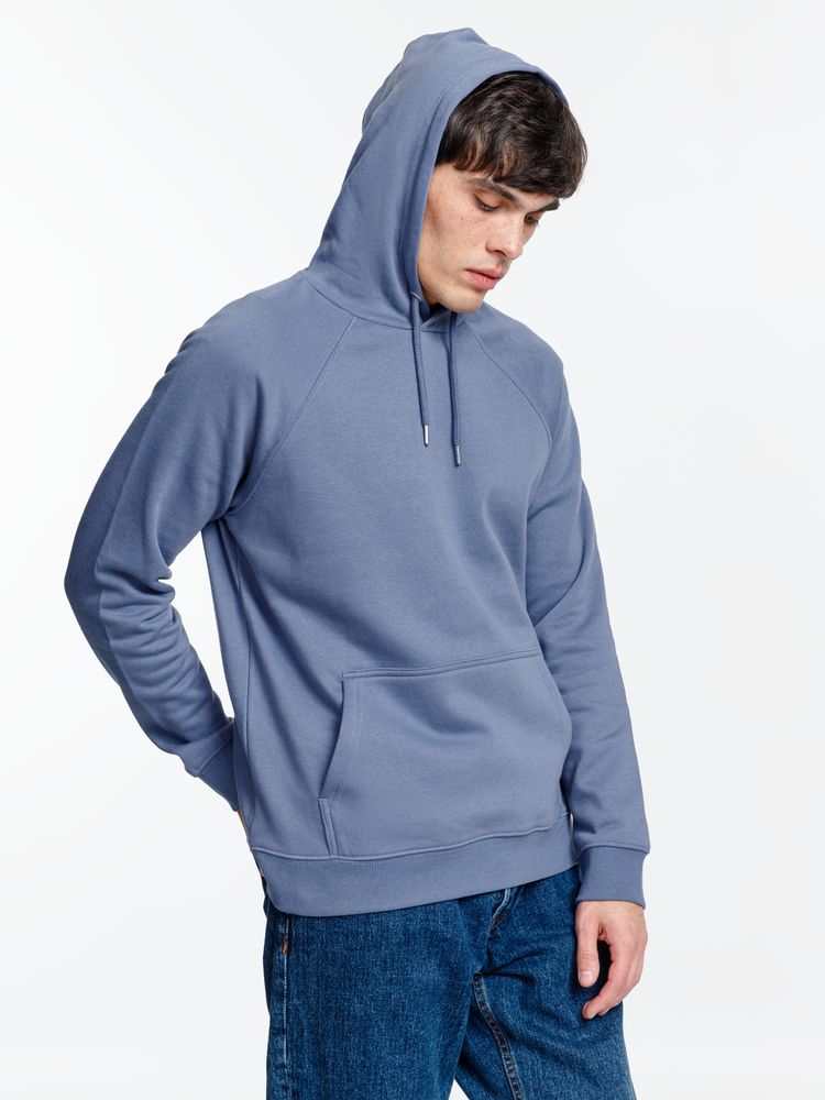 Толстовка унисекс Stellar, синяя-6