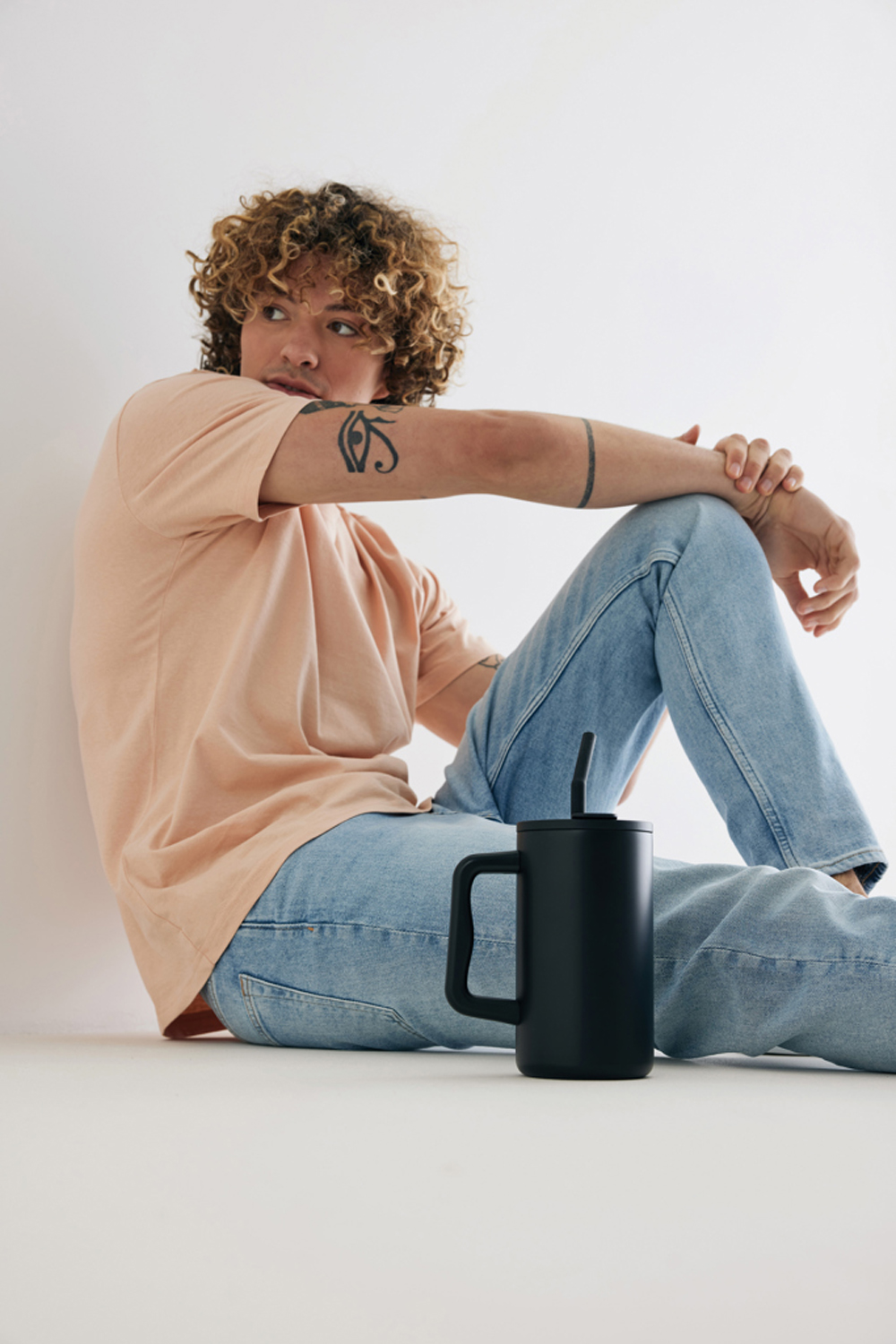 Термокружка Cube из переработанной стали RCS, 800 мл-14