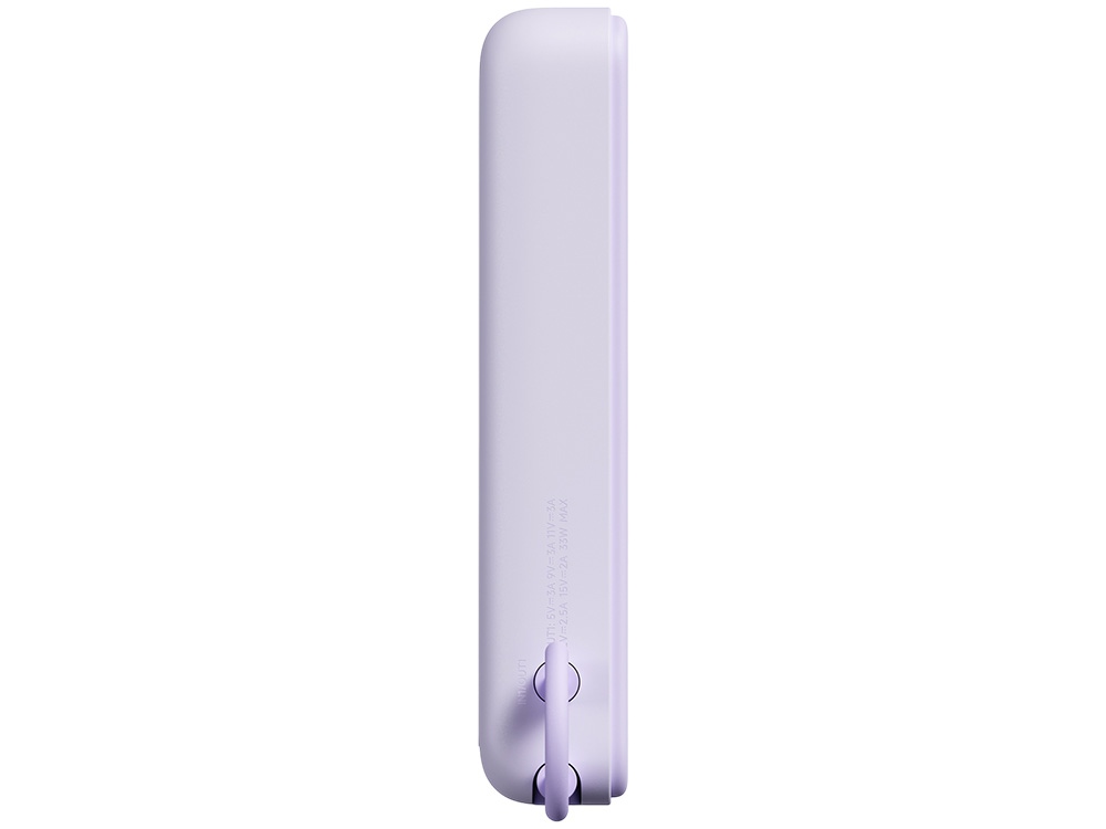 Внешний аккумулятор Xiaomi Magnetic Power Bank 10000 with Built-in Stand Purple-5
