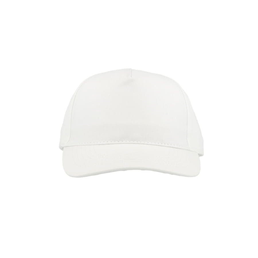 Бейсболка детская KID START FIVE, 5 клиньев, застежка на липучке, белый-2
