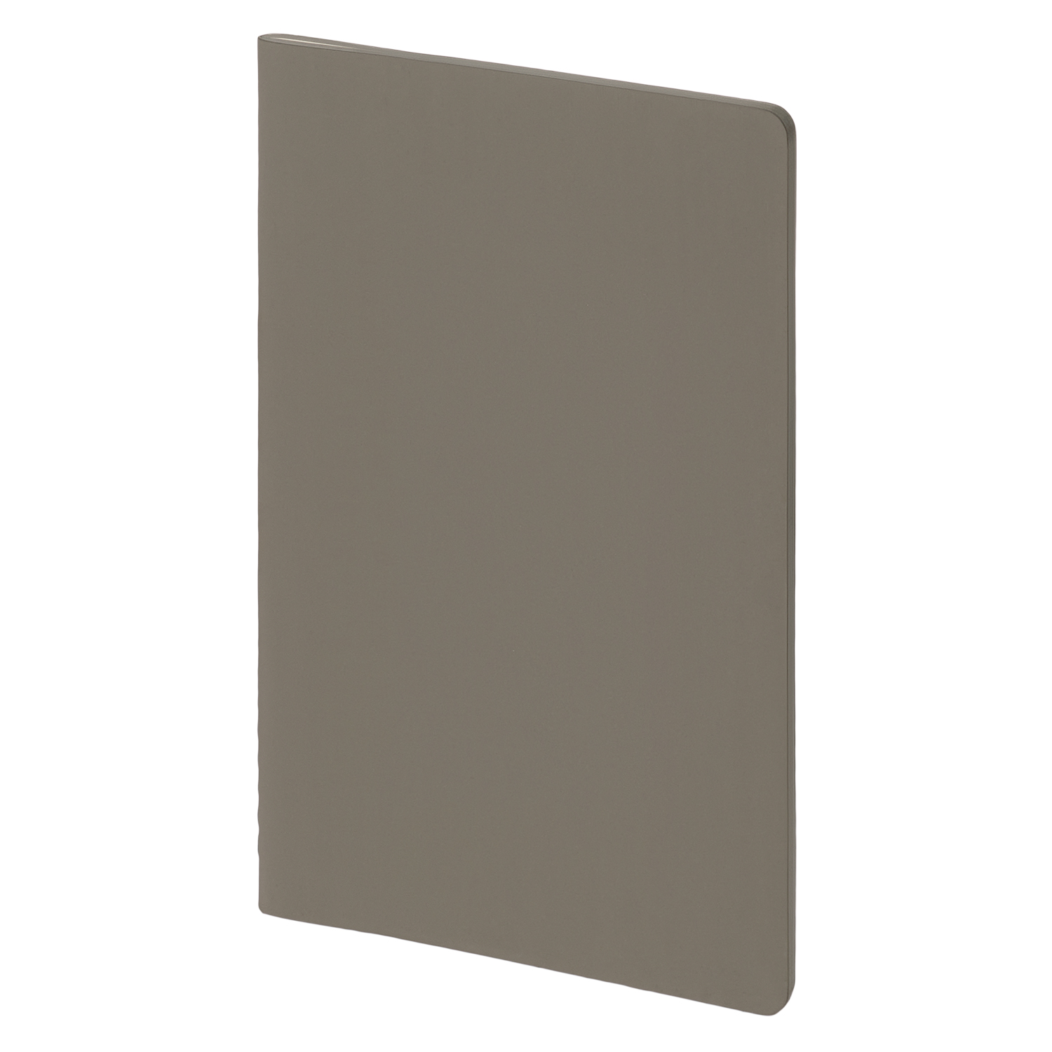 Блокнот Alpha slim, серый-5