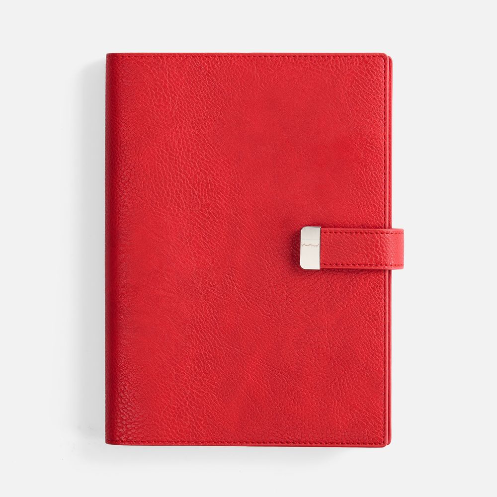 Ежедневник Repute, недатированный, красный-0