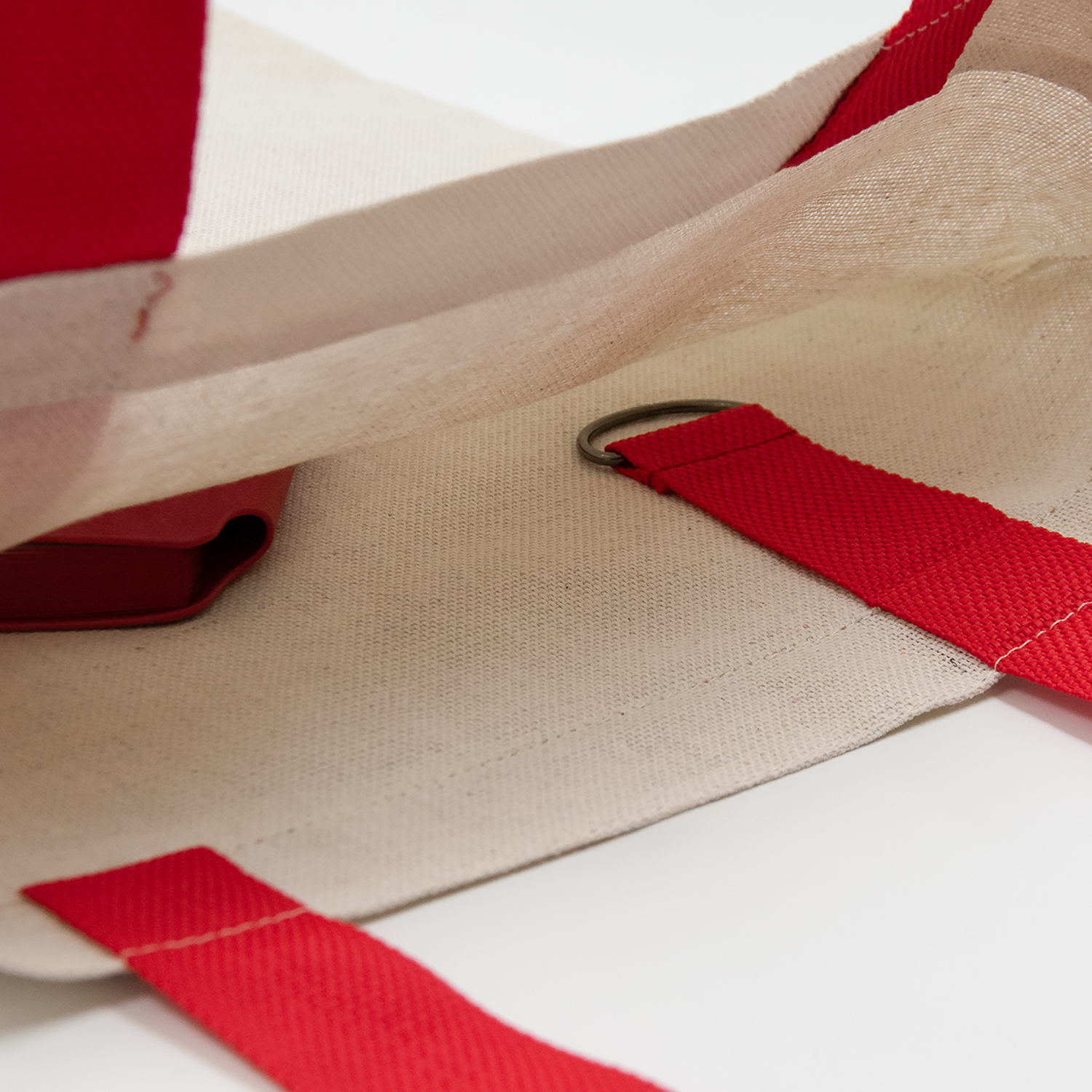 Шоппер Superbag Light (неокрашенный с красным)-2