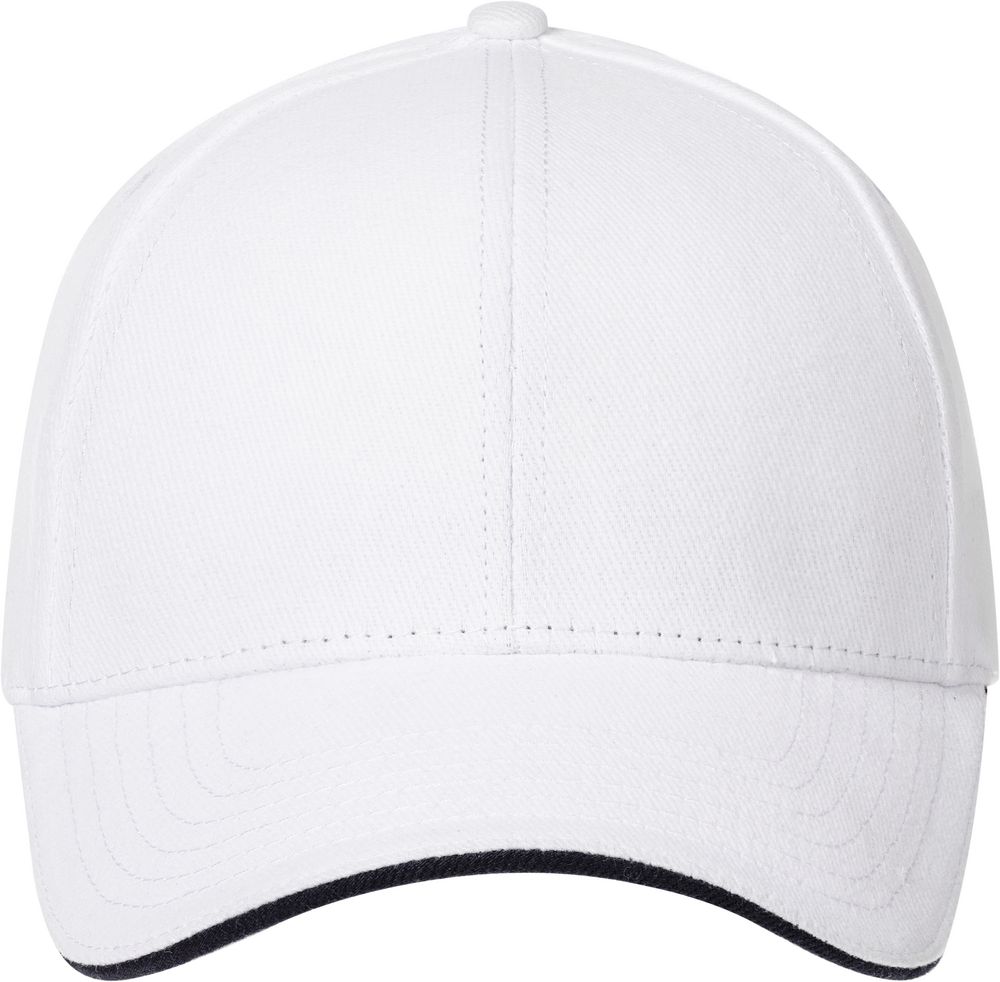 Бейсболка Spiker, белая с темно-синим-1