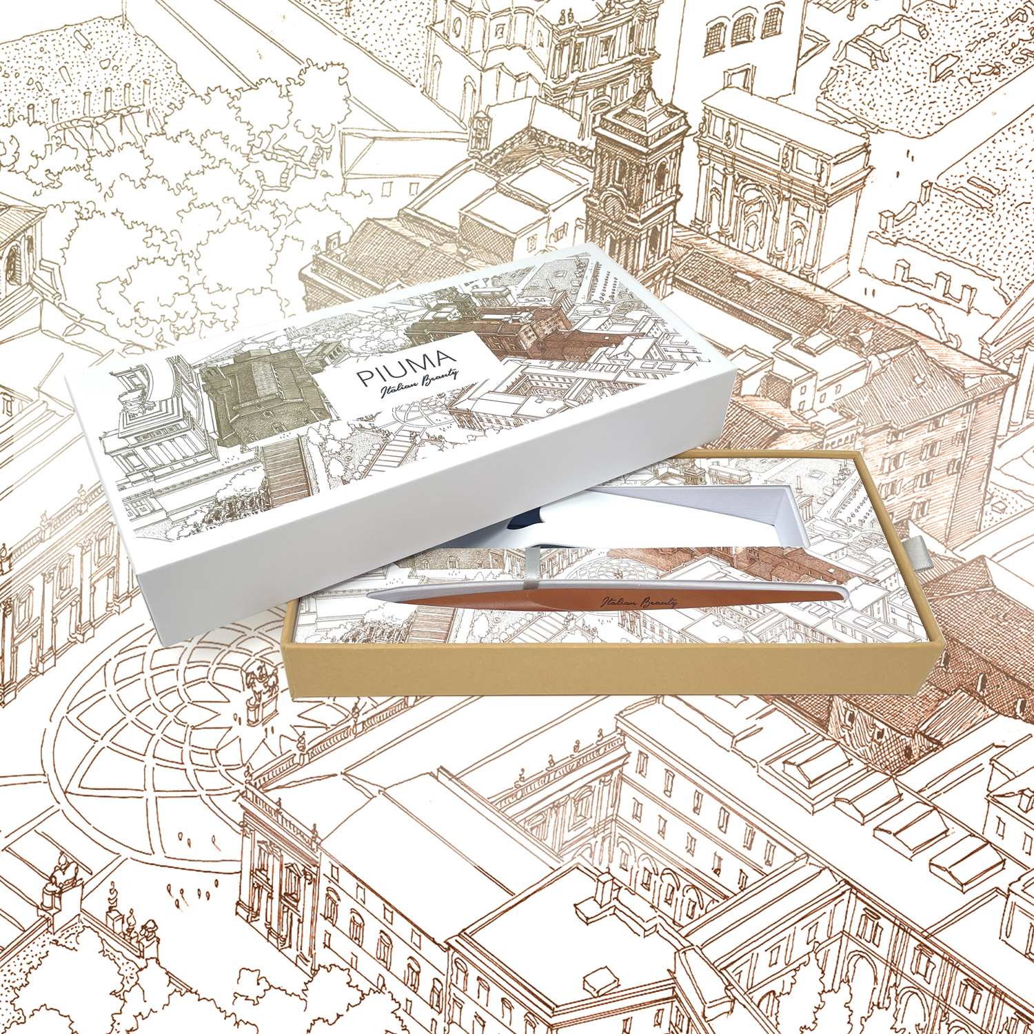 Вечная ручка Pininfarina Piuma ROMA-5