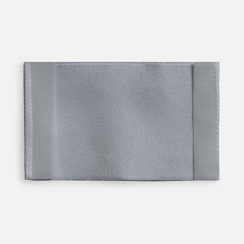 Лейбл тканевый Epsilon, M, серый-1